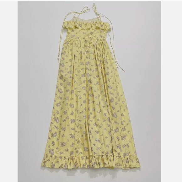 Doen Yellow Wendelin Midi Dress - Picture 10 of 13